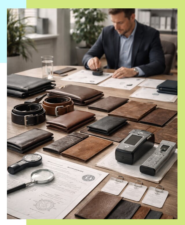 Сертификация кожаных изделий в Канаше от 12326 р. | Алешин-Кна