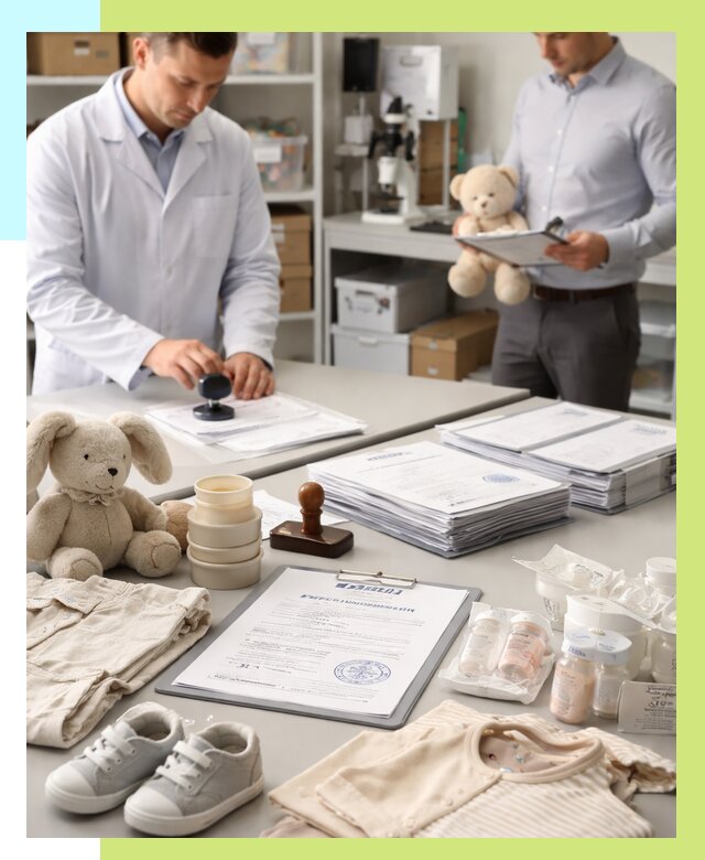 Сертификация детских товаров в Канаше от 15408 р. | Алешин-Кна