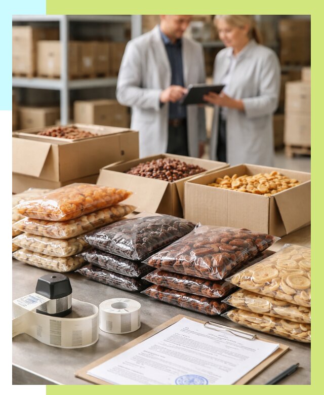 Сертификация сухофруктов в Канаше от 12326 р. | Алешин-Кна под ключ