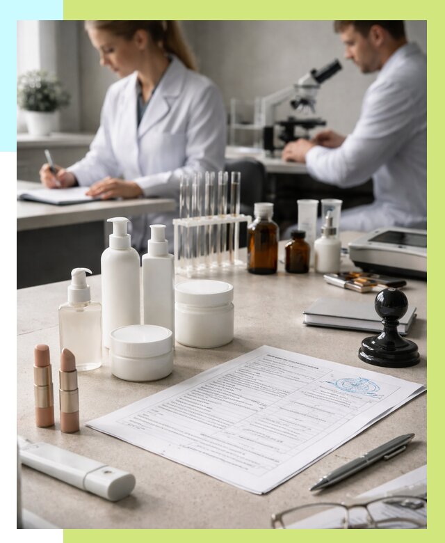 Сертификация косметики в Канаше от 20544 р. - Алешин-Кна