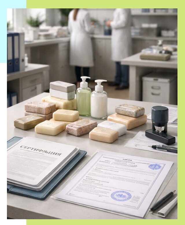 Сертификация мыла и сертификат на мыло в Канаше от 12326 | Алешин-Кна