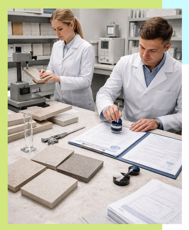 Сертификация плитки и керамики в Канаше с документами