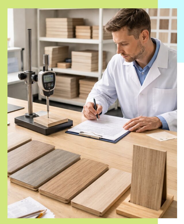 Сертификация ламината с испытаниями и оформлением документов в Канаше