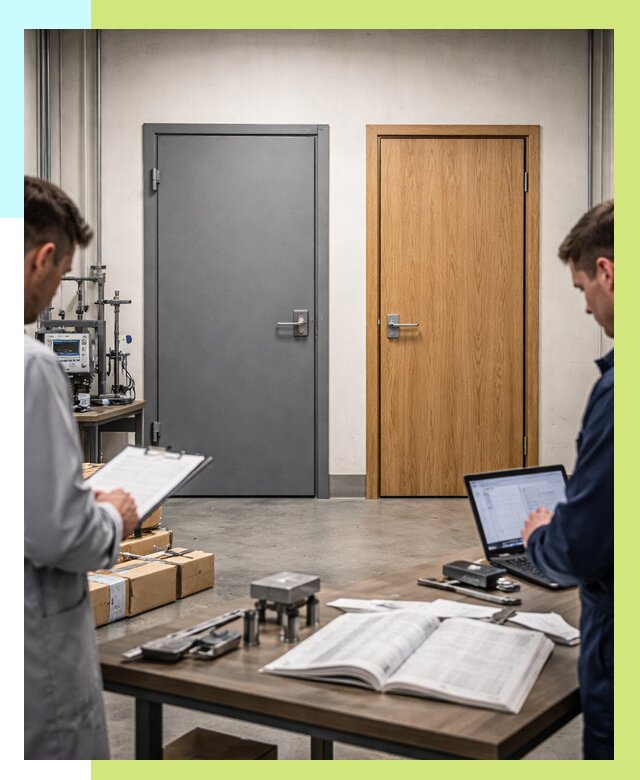 Сертификация дверей в Канаше от 8218 р. под ключ | Алешин-Кна