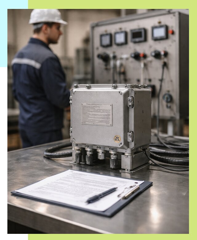 Сертификация взрывозащищенного оборудования в Канаше от 35952 р. | Алешин-Кна