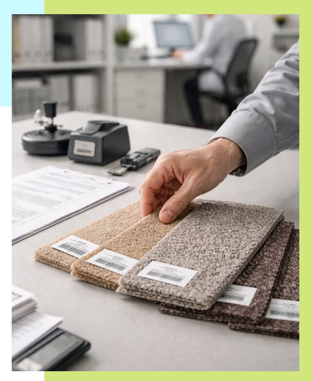 Сертификация ковролина в Канаше от 15408 р., Алешин-Кна