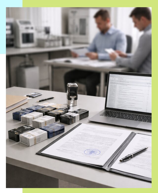 Сертификация сигарет под ключ в Канаше от 46224 р. | Алешин-Кна