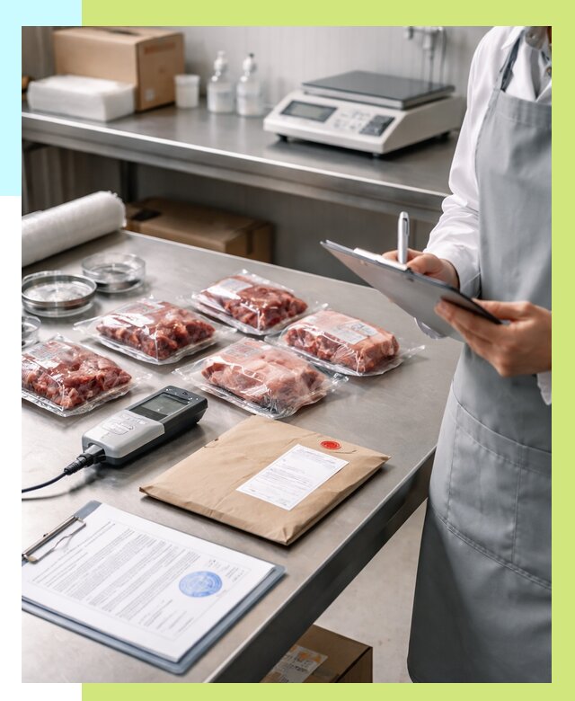 Сертификат на мясо и декларация в Канаше от 8731 р. | Алешин-Кна