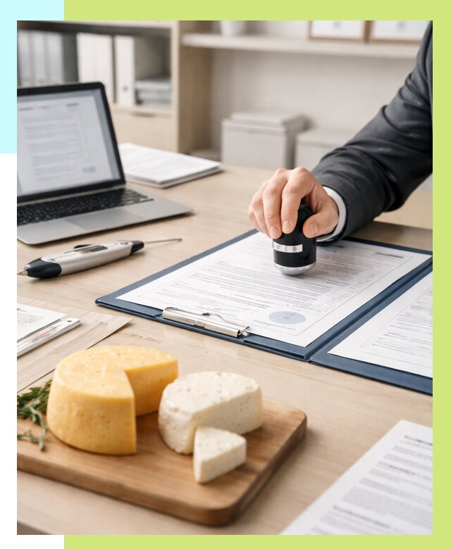 Сертификация сыров в Канаше от 15408 р | Сертификат на сыр Алешин-Кна