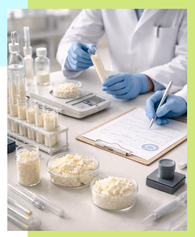 Сертификация творога в Канаше от 12326 р. под ключ | Алешин-Кна