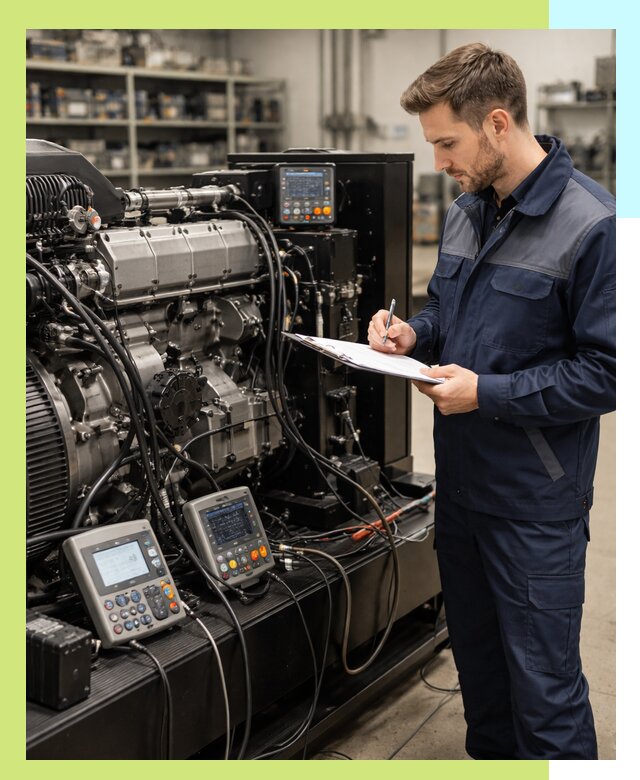 Сертификация дизельных генераторов и их оборудования в Канаше