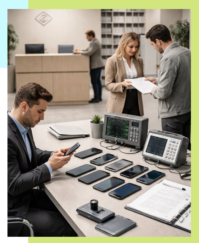 Сертификация телефонов в Канаше от 25680 р. под ключ | Алешин-Кна