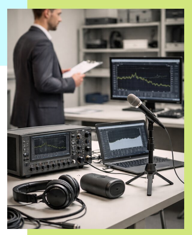 Сертификация аудиотехники в Канаше от 15408 р., Алешин-Кна