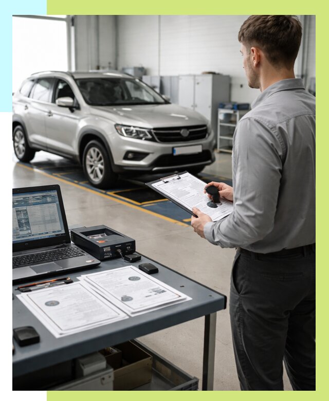 Сертификация транспортных средств в Канаше от 12326 р. | Алешин-Кна