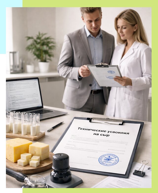 ТУ на сыры в Канаше срочно от 12326 р. — оформление | Алешин-Кна