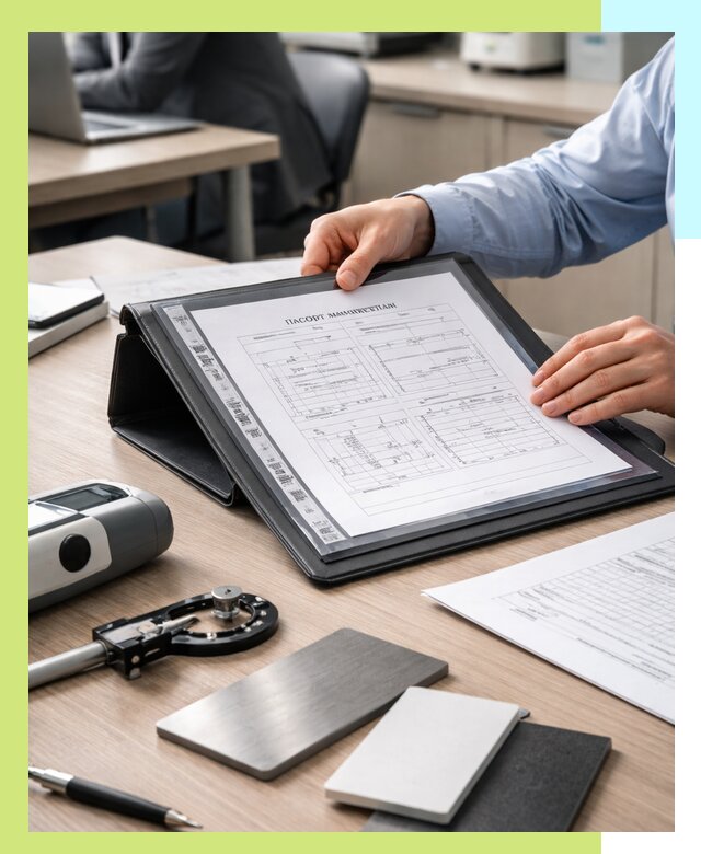 Оформление паспорта материала для продукции в Канаше