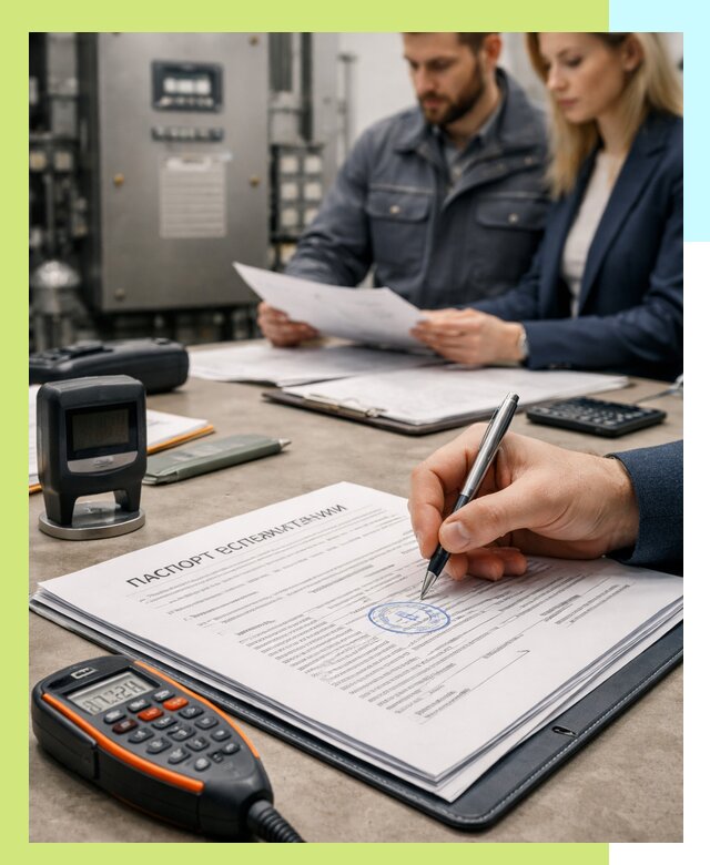 Оформление паспорта эксплуатации оборудования в Канаше