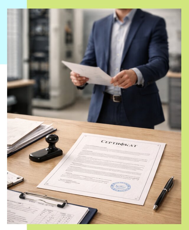 Сертификат на оборудование в Канаше от 15408 р. | Алешин-Кна