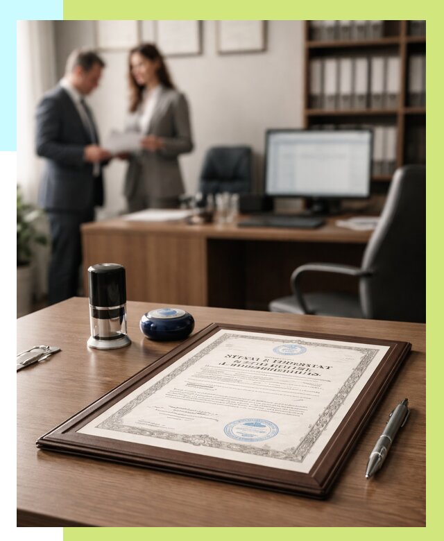 Свидетельство о регистрации продукции в Канаше от 9245 р.|Алешин-Кна