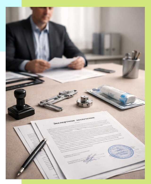 Экспертное заключение на продукцию в Канаше от 8731 р. | Алешин-Кна