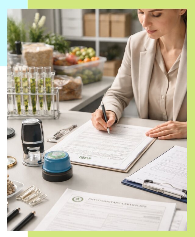 Фитосанитарный сертификат оформить в Канаше от 4622 р. | Алешин-Кна