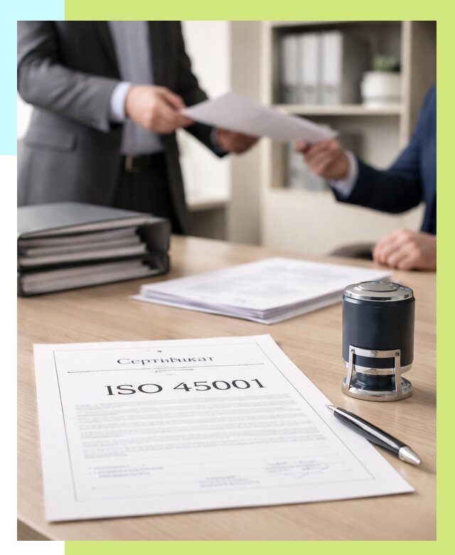 Сертификат ISO 45001 в Канаше под ключ от 46224 р. | Алешин-Кна