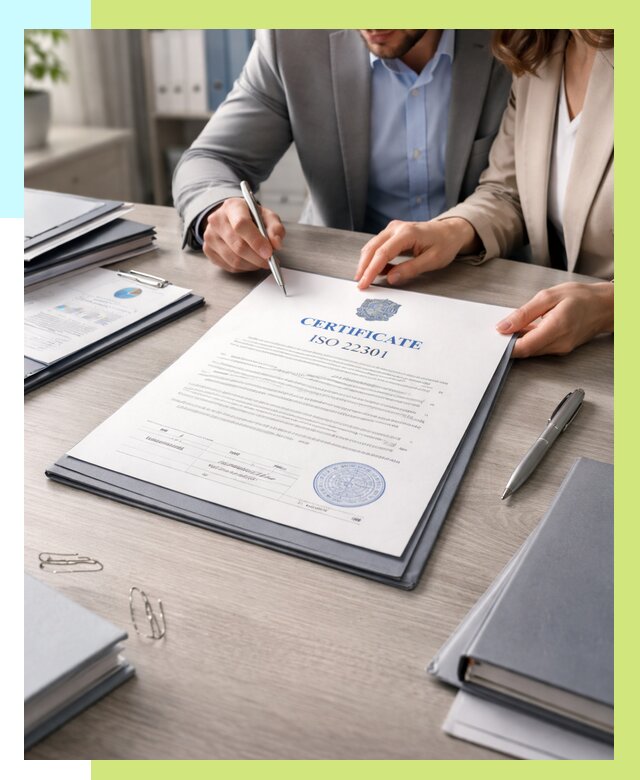 Сертификат ISO 22301 в Канаше от 46224 р. | Алешин-Кна срочно