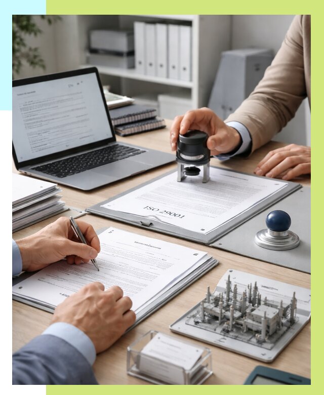 Сертификат ISO 29001 в Канаше под ключ от 77040 р. | Алешин-Кна