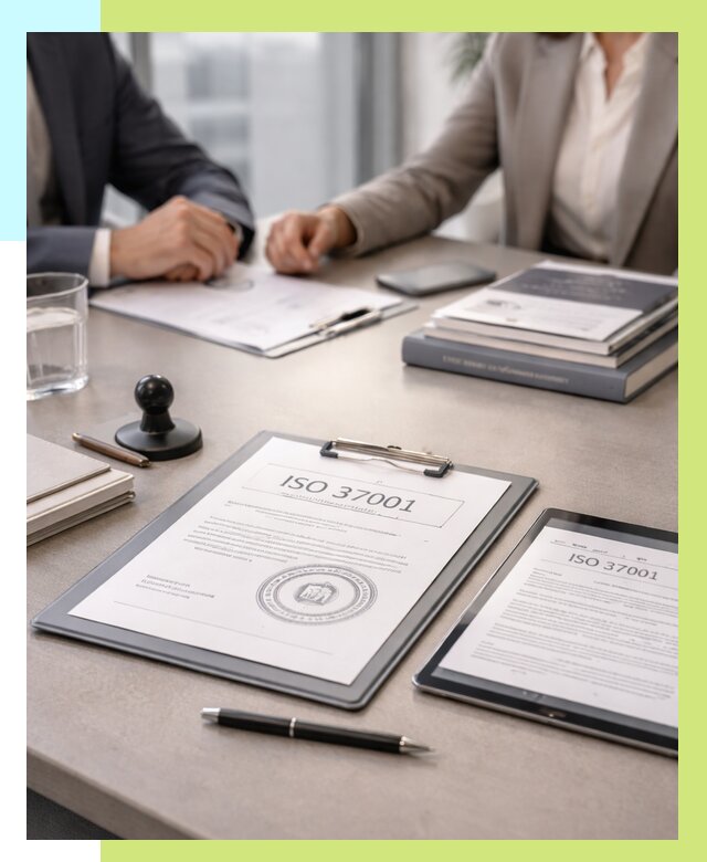 Сертификат ISO 37001 в Канаше оформить от 123264 р. Алешин-Кна